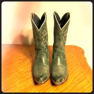 Deep Turquoise Ariat Cowboy Boots Western